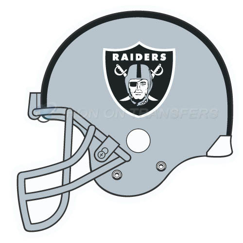 Oakland Raiders Iron-on Stickers (Heat Transfers)NO.670